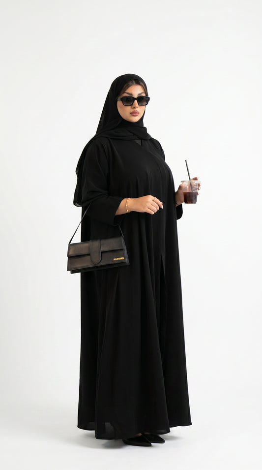 Black night abaya