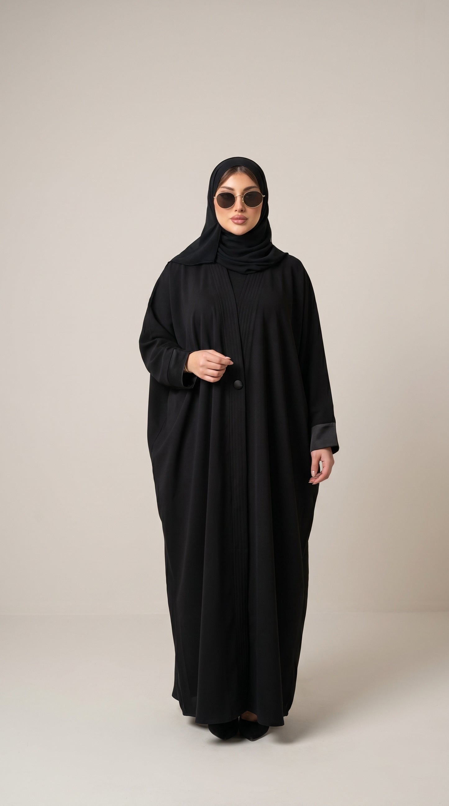 One button Abaya
